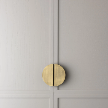 LUNA - Brass door handle by Lo & Co Interiors - view 3